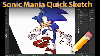 Sonic Has Gotta Go Fast In The Sketch That Inspired Lets Draw Ep 01
