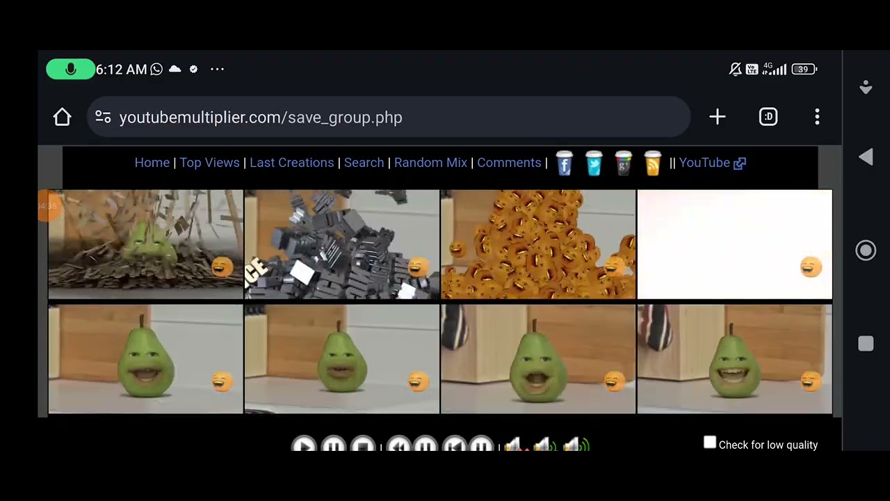 Dropping Up to faster on Pear