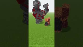 Hellstone golem vs redston monstrosity