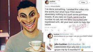 JOHN KUCKIAN, YOU TRIED IT! NOT TODAY SATAN! #ISTANDWITHPETER
