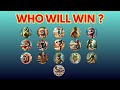 ALL 16 Italian Brainrots Marble Race in Algodoo | 波乱のレースが始まる!