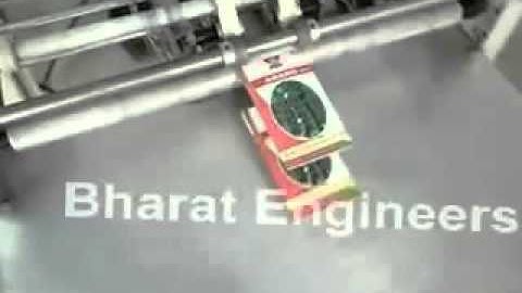 Two Side Seal Pouch Making Machine by Bharat Engineers, Ahmedabad