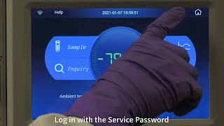 Calibrating the Temperature Display on the NU-99729VFT Ultralow Freezer