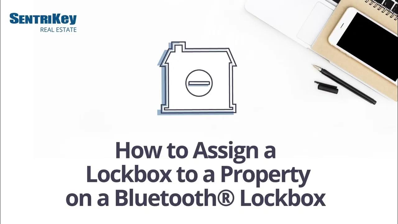 How to Assign Unassign a Lockbox to Property SentriKey Real Estate YouTube