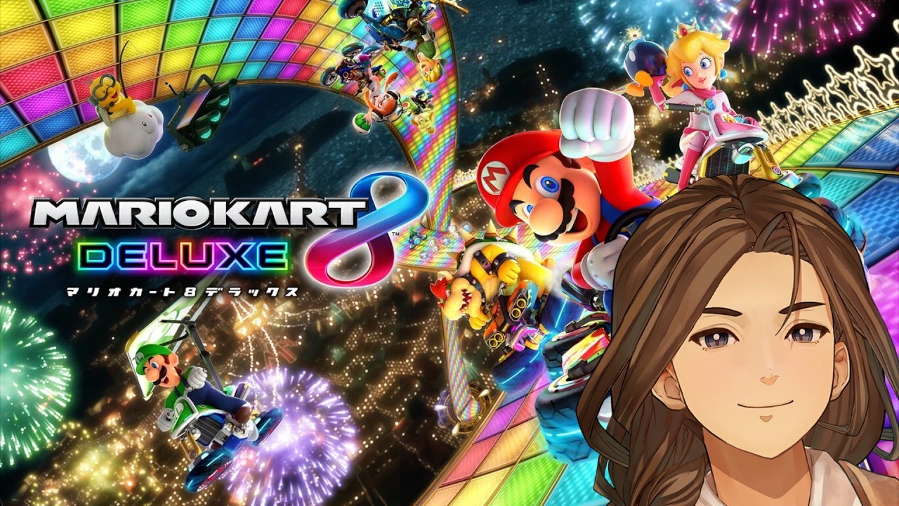 【マリオカート8 デラックス→APEX】参加型!!APEX中です!!初見さんも大歓迎!!【花茶寧あーまいん】