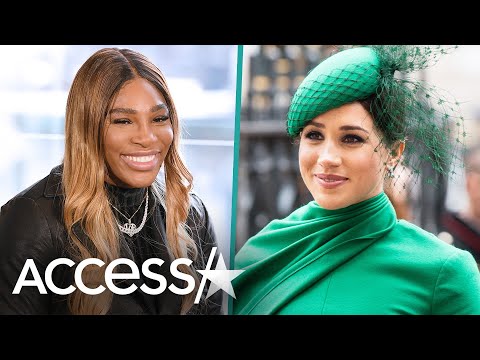 Serena Williams Dodges Meghan Markle Question w/ Iconic Mariah Carey Line