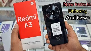 New Redmi A3 SmartPhone Unboxing And Review