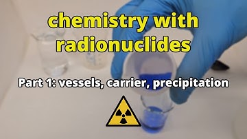 Chemistry with Radionuclides Pt.1: Vessels, Carriers, Precipitations