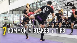 Muay Thai Sparring : Common Mistakes + Tips | Namsaknoi Muay Thai