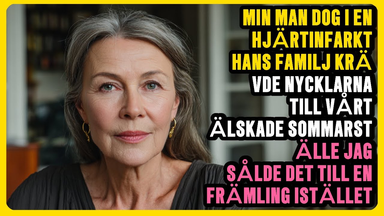På min mans begravning sträckte hans syster ut handen och sa: ”Jag antar att du har nycklarna till huset i handväskan.” Tre dagar senare stod hennes son på min veranda, full och skrek att han...