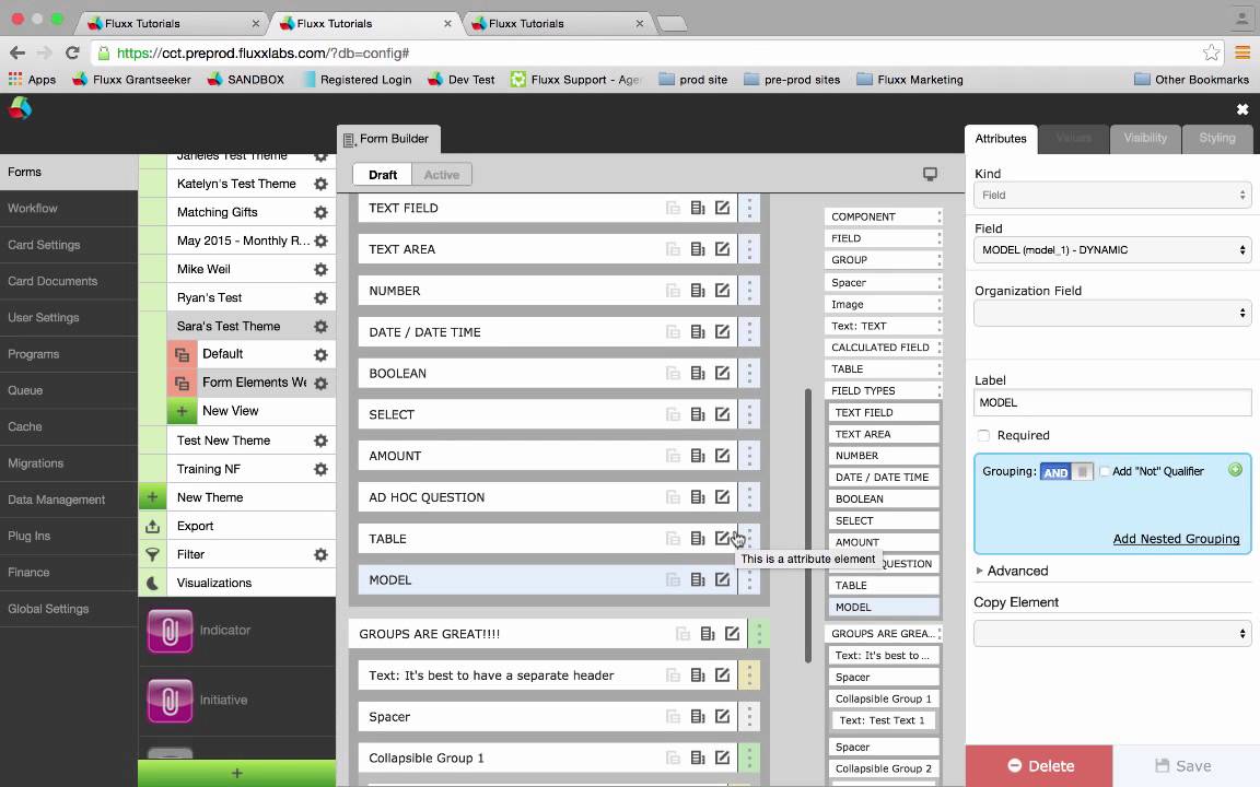 Admin Basics - Form Elements Overview - YouTube
