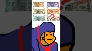 why all notes doesn't have same size #education #shorts
