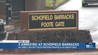 Shelter-in-place at Schofield Barracks lifted after possible weapon report resolved