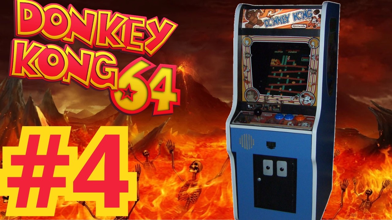 VENCI O M4LDITO ARCADE DO DONKEY KONG 64!!!!!! - Donkey Kong 64 #4