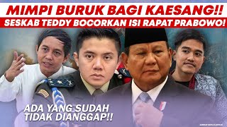 Download Lagu KABAR BURUK BAGI KAESANG!!DIBOCORKAN SESKAB TEDDY,PRABOWO SUDAH TIDAK LIBATKAN PSI DIRAPAT!? MP3