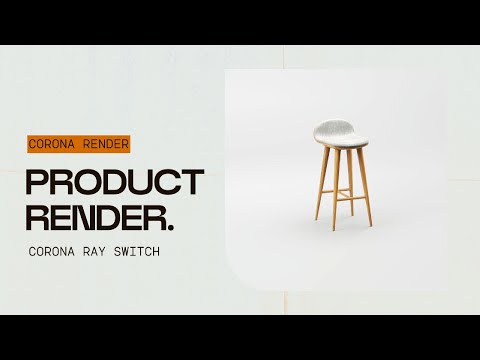 Product Rendering with RaySwitch & ShadowCatcher | 3ds Max + Corona