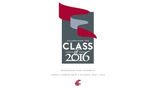WSU Commencement • Spring 2016 • 3pm Ceremony