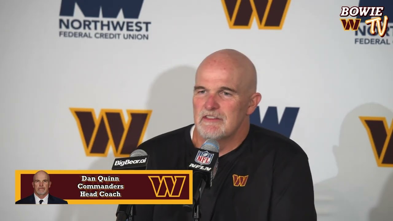 Hear From Washington Commanders Head Coach Dan Quinn - Commanders vs. Giants (9-7-2025) Week 1