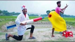 Must Watch Funniest Comedy Video 2023 New Doctor Funny Injection Wala Comedy Video Ep 43 by Bidik Fun Ltd 198,814 views 1 year ago 11 minutes, 4 seconds