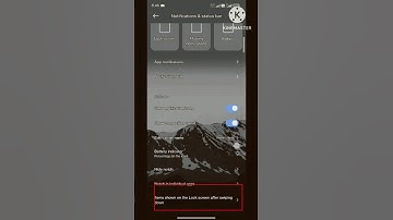 How To Hide Notification Bar On Android | Hide Notification Bar On Lock Screen | #shorts