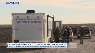 Funeral Service for David Schultz Today