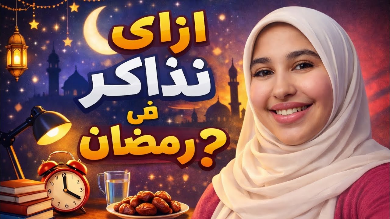 إزاي تذاكر في رمضان؟ أفضل أوقات ونصائح لتنظيم وقتك