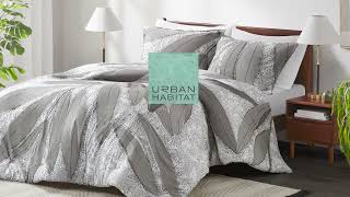 The Adrian Botanical Cotton Duvet Cover Set - Urban Habitat