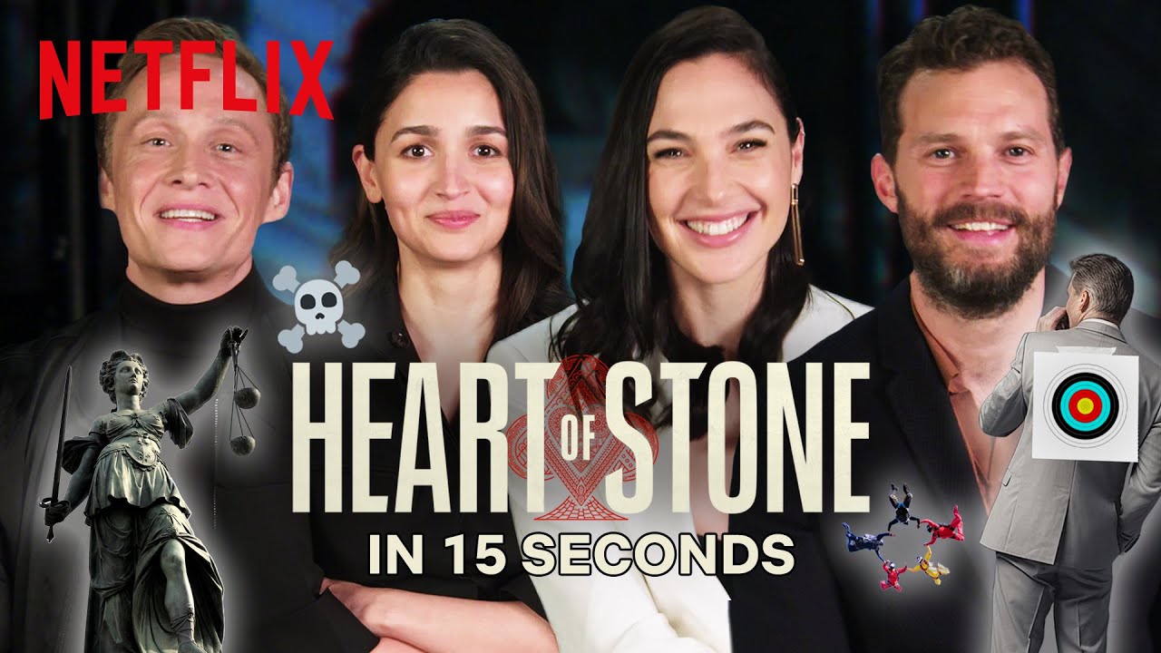 Watch film Heart of Stone | The Cast of Heart of Stone Describes The Movie In 15 Seconds