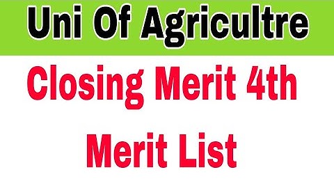 UAF 4th Merit List Closing Merit BS Programs|UAF Expected Merit 5th list 2023|Smart Admissions