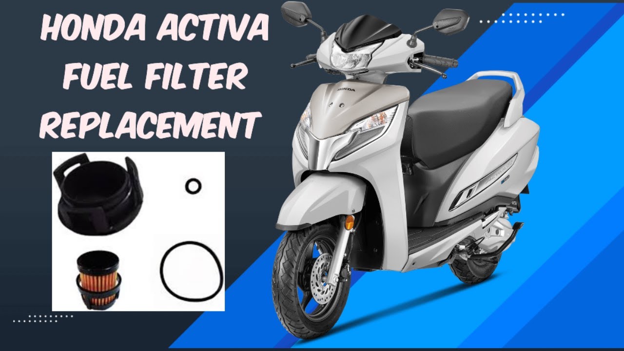 How to change honda activa fuel filter l Fuel flow inspection from fuel