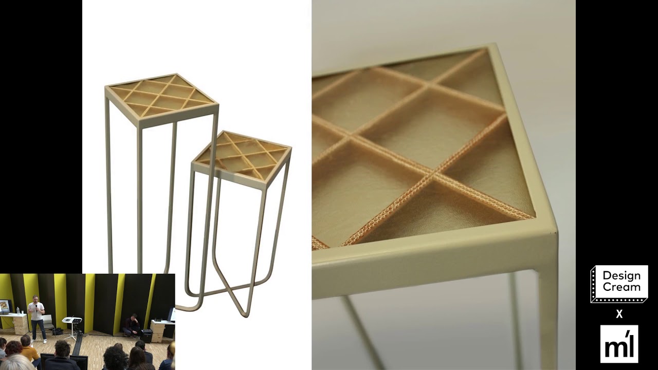 Soirée Design Cream à Materials & Light : le designer Didier Versavel présente son travail