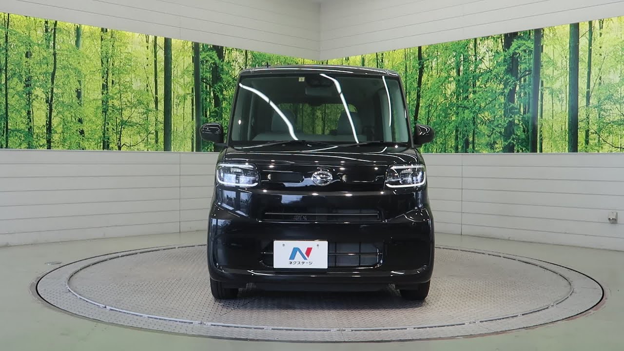 黒いタント ダイハツ タント X SAIII 両側パワスラ スマートキー黒内装の