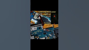 Samsung M32 error Charging problem Solution 💯 fix