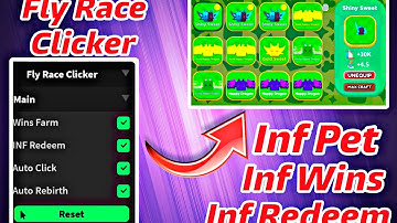 [OP] Fly Race Clicker Script - Inf Wins | Inf Redeem & More