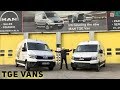 MAN TGE 3.140 & 3.180 Vans - Manual & Automatic Test Drive Review