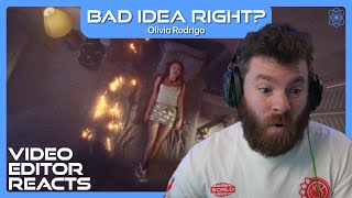 Video Editor Reacts to Olivia Rodrigo - Bad Idea Right?