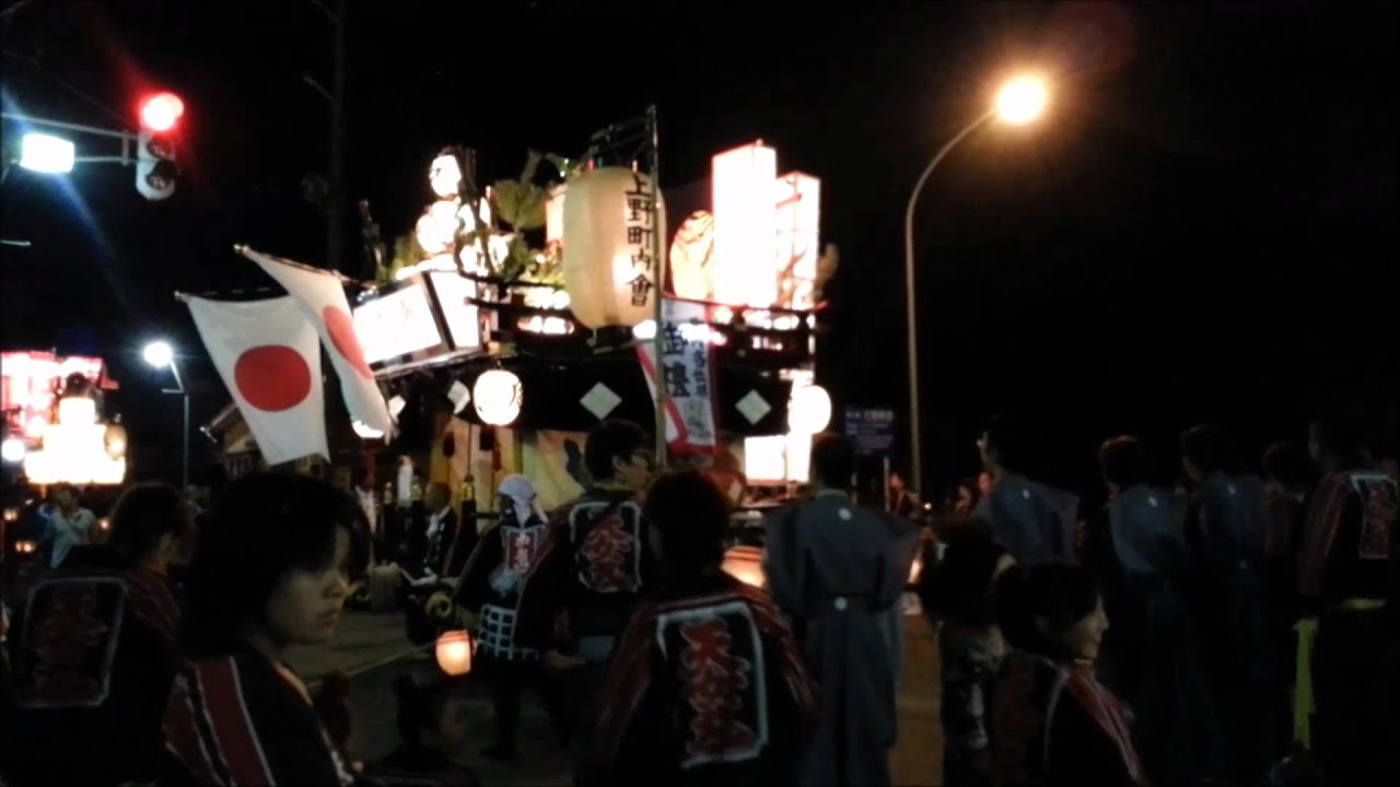 2012 大畑八幡宮例大祭 15日　湊での別れ　その二