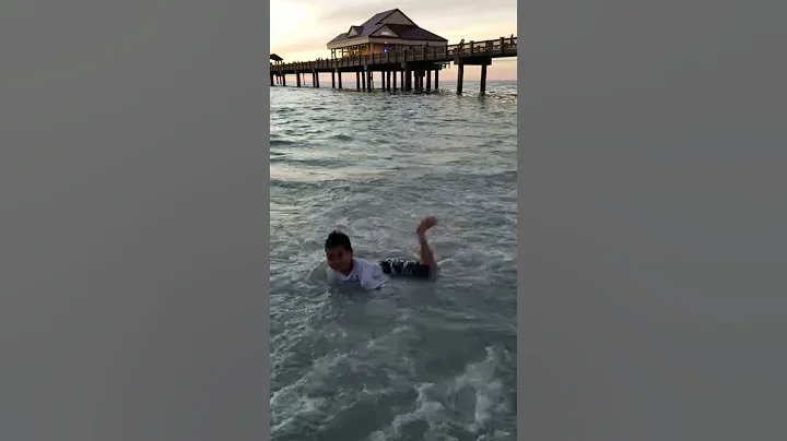 Joshua Swimming At Clearwater Beach - Make a Wish ...