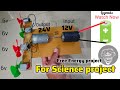 Real Free Energy || science project || New 2024-2025