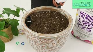 AquaPots® Ceramic Planter Assembly