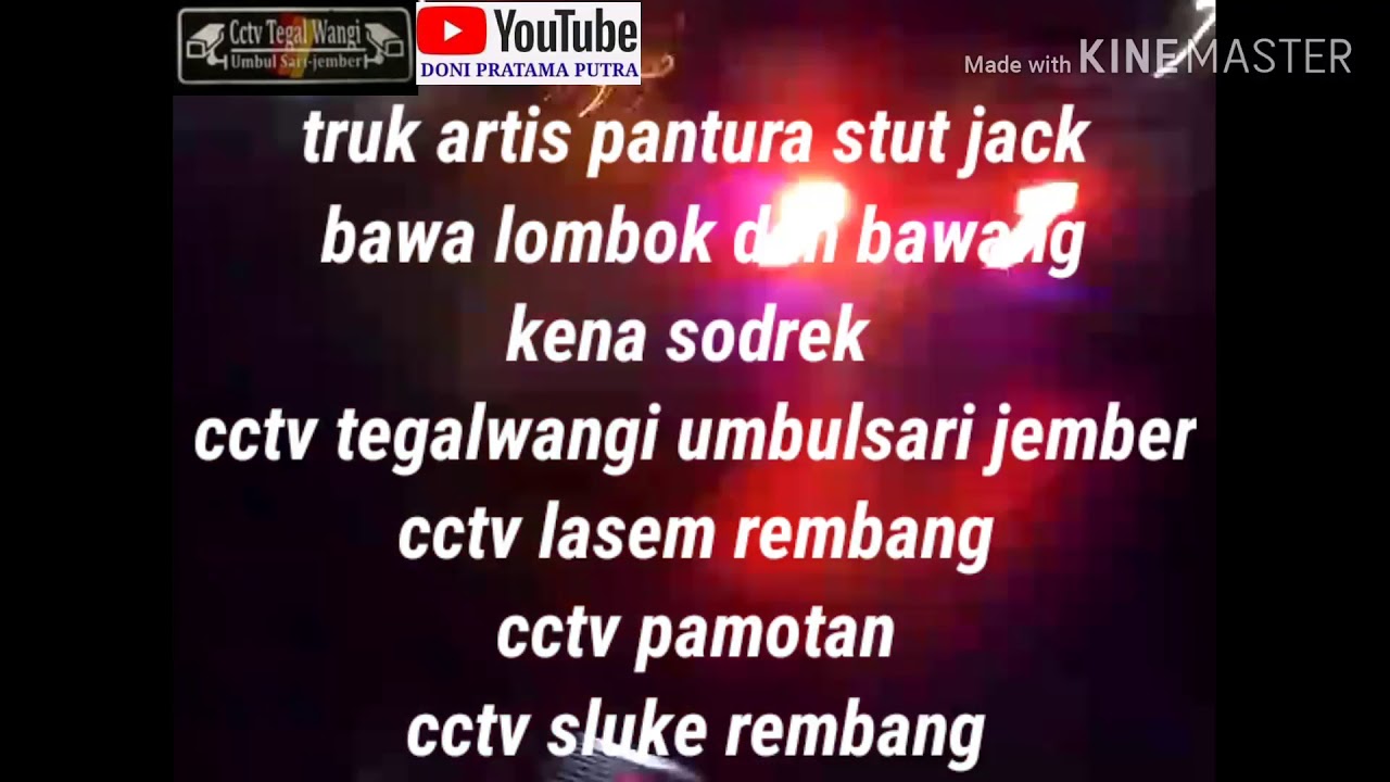  Konvoi truk cabe  dan bawang adu speed YouTube