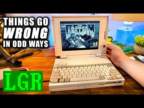 $3,000 Midlife Crisis Laptop from 1993: Compaq LTE Lite 4/25E Monochrome