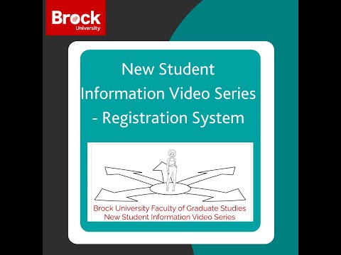 BU FGS New Student Information Video Series - Registration System