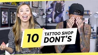 Never Do These 10 Things When Getting Tattooed - with Tattoo Artist Romeo Lacoste