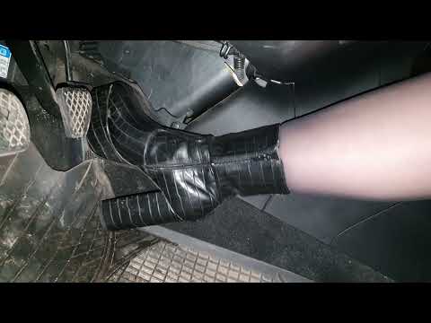Aggressive Hard Revving Honda in Platform Boots Preview