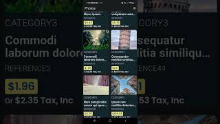 "The Photographer" Flutter Demo App with Animations and Smooth Transitions screenshot 2