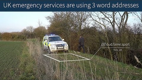 UK Emergency Services roll out what3words in control rooms to save resources, time and lives
