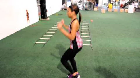 Plyometrics Exercises with Lisa Perry & Stephanie.AVI
