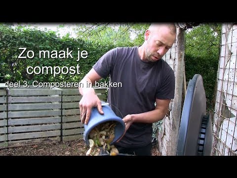 Video: Afvalmest: Een Composthoop Maken
