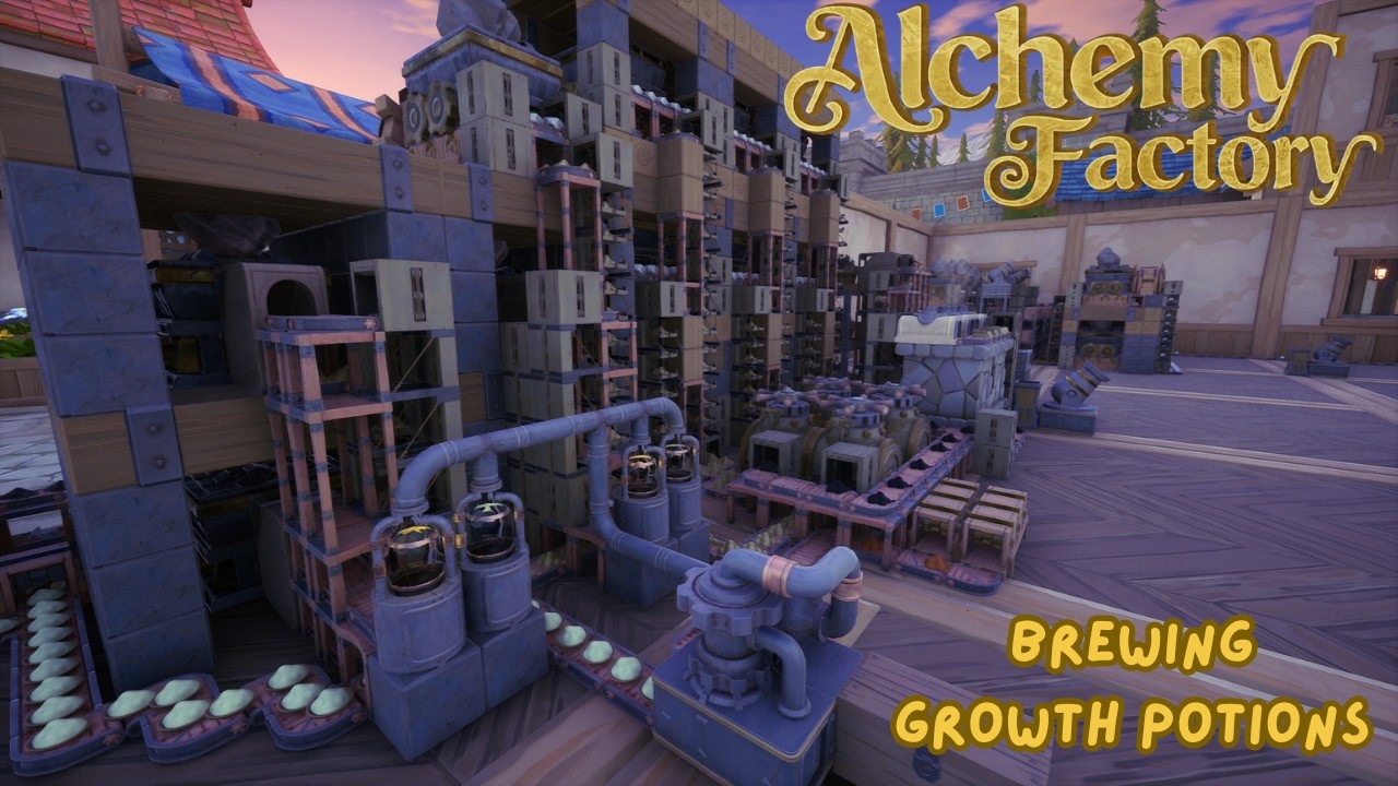 Brewing Growth Potions | Alchemy Factory Ep. 19